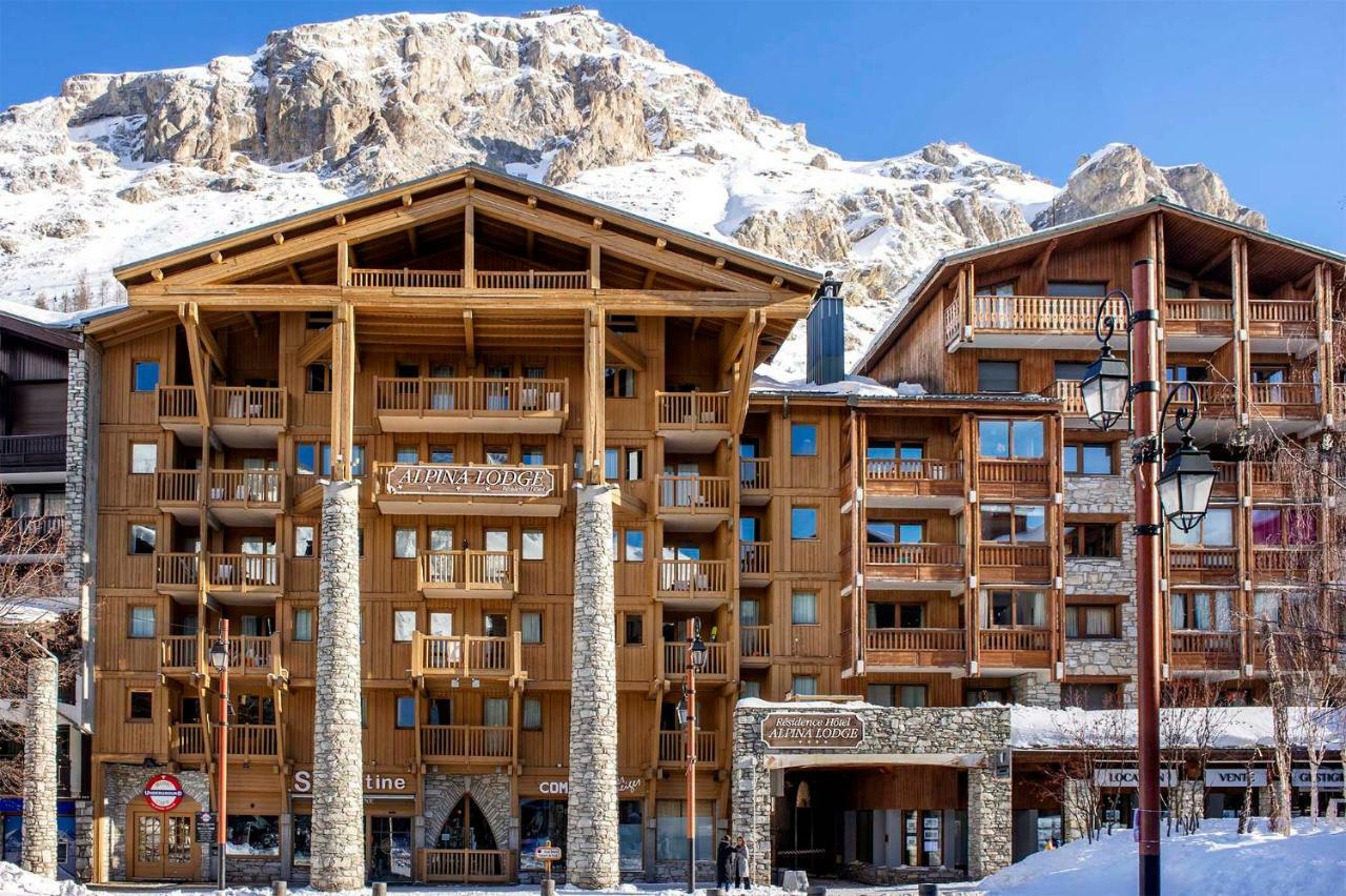 Madame Vacances Residence Alpina Lodge Val-dʼIsère Buitenkant foto