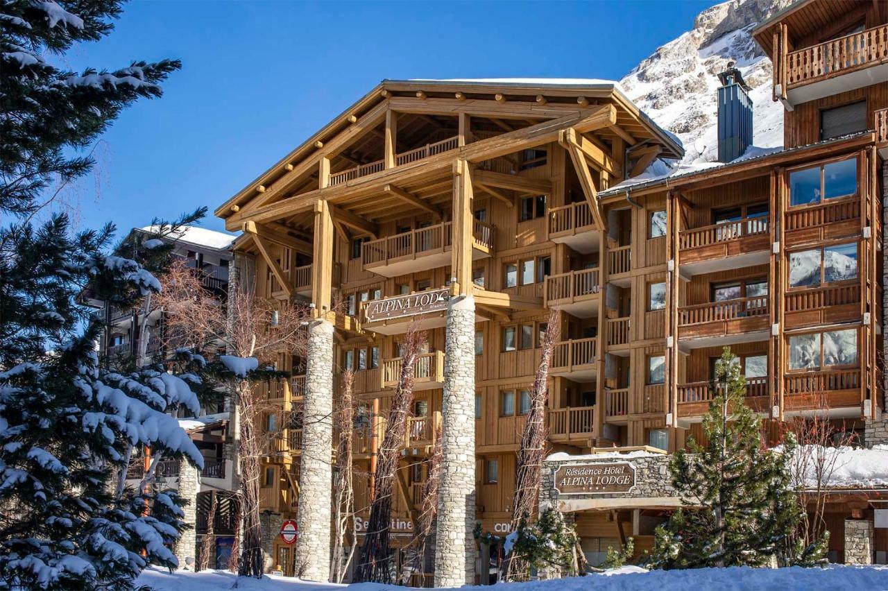 Madame Vacances Residence Alpina Lodge Val-dʼIsère Buitenkant foto